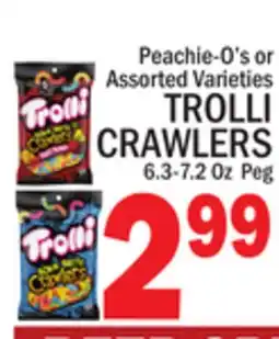 C Town TROLLI CRAWLERS offer