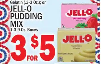 C Town JELL-O PUDDING MIX offer