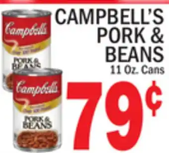 C Town CAMPBELL'S PORK & BEANS offer