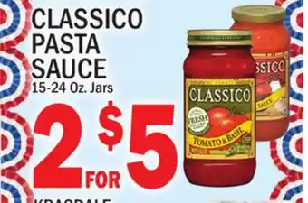 C Town CLASSICO PASTA SAUCE offer