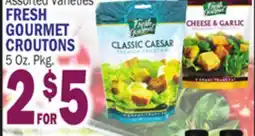C Town FRESH GOURMET CROUTONS offer