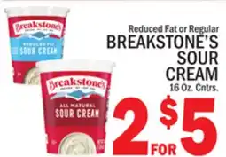 C Town BREAKSTONE'S SOUR CREAM offer
