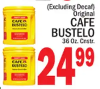 C Town CAFE BUSTELO offer