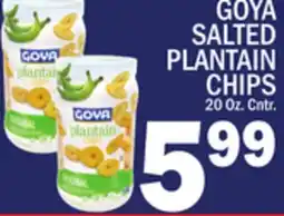 C Town GOYA SALTED PLANTAIN CHIPS offer