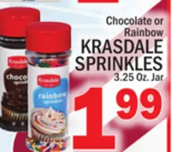 C Town KRASDALE SPRINKLES offer