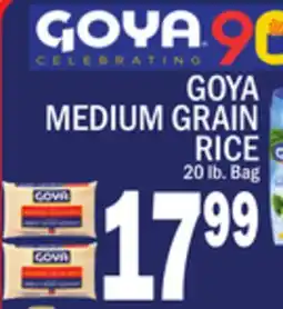 C Town GOYA MEDIUM GRAIN RICE offer