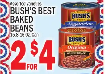 C Town BUSH'S BEST BAKED BEANS offer