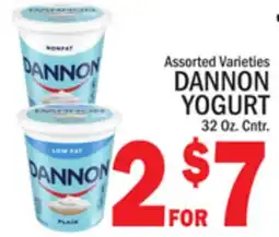 C Town DANNON YOGURT offer
