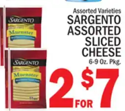 C Town Sargento Assorted Sliced Cheese offer