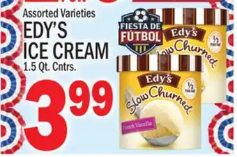 C Town EDY'S ICE CREAM offer