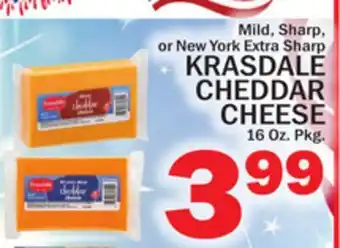 C Town KRASDALE CHEDDAR CHEESE offer