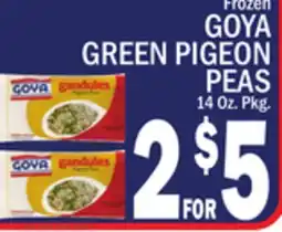 C Town GOYA GREEN PIGEON PEAS offer