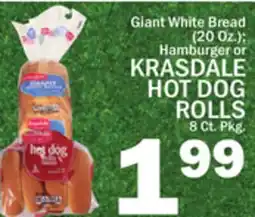 C Town KRASDALE HOT DOG ROLLS offer