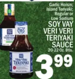 C Town SOY VAY VERI VERI TERIYAKI SAUCE offer