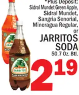 C Town JARRITOS SODA offer