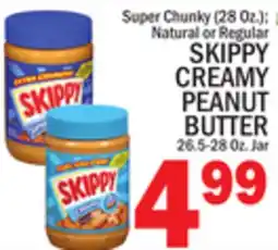 C Town SKIPPY CREAMY PEANUT BUTTER offer