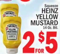 C Town HEINZ YELLOW MUSTARD offer