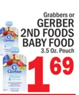 C Town GERBER 2ND FOODS BABY FOOD offer