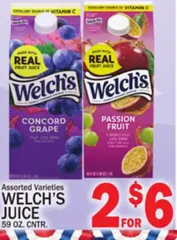C Town WELCH'S JUICE offer