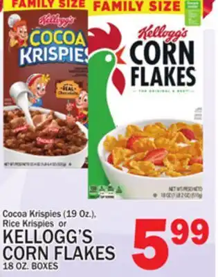 C Town KELLOGG'S CORN FLAKES offer