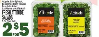 C Town FRESH ATTITUDE SALADS offer