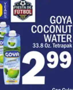 C Town GOYA COCONUT WATER offer