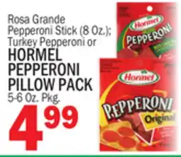C Town HORMEL PEPPERONI PILLOW PACK offer