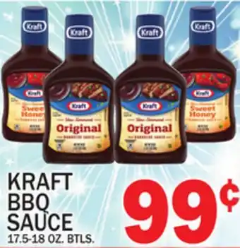 C Town KRAFT BBQ SAUCE offer