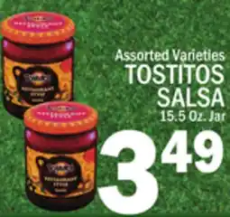 C Town TOSTITOS SALSA offer