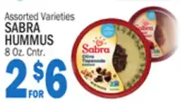 C Town SABRA HUMMUS offer
