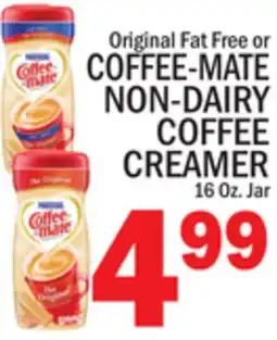 C Town COFFEE-MATE NON-DAIRY COFFEE CREAMER offer