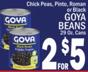 C Town GOYA BEANS offer