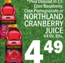 C Town NORTHLAND CRANBERRY JUICE offer