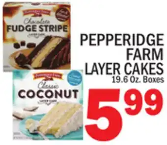 C Town PEPPERIDGE FARM LAYER CAKES offer