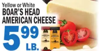 C Town BOAR'S HEAD AMERICAN CHEESE offer