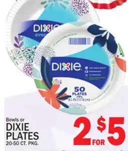 C Town DIXIE PLATES offer