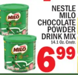 C Town NESTLE MILO CHOCOLATE POWDER DRINK MIX offer
