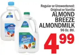 C Town ALMOND BREEZE ALMONDMILK offer
