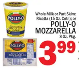 C Town POLLY-O MOZZARELLA offer