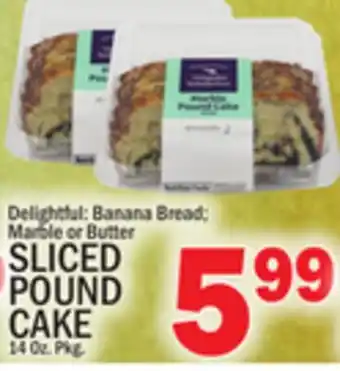 C Town SLICED POUND CAKE offer