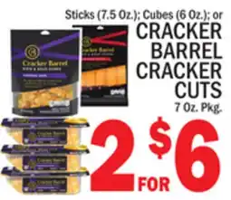 C Town CRACKER BARREL CRACKER CUTS offer