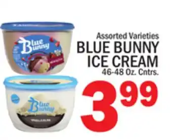 C Town Blue Bunny Ice Cream offer