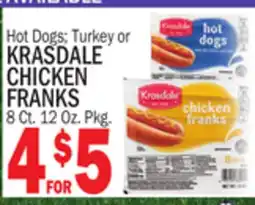 C Town KRASDALE CHICKEN FRANKS offer