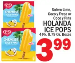 C Town HOLANDA ICE POPS offer