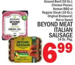 C Town BEYOND MEAT ITALIAN SAUSAGE offer