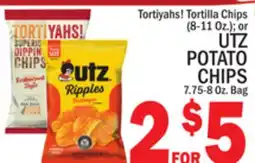 C Town UTZ POTATO CHIPS offer