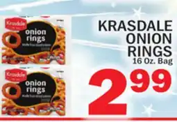 C Town KRASDALE ONION RINGS offer