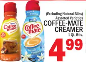 C Town Coffee-Mate Creamer offer
