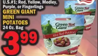 C Town GREEN GIANT MINI POTATOES offer