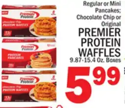 C Town PREMIER PROTEIN WAFFLES offer